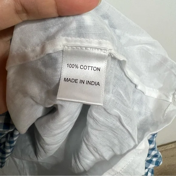 Leah Ryder x JessaKae Blue Gingham Dress Size 3X